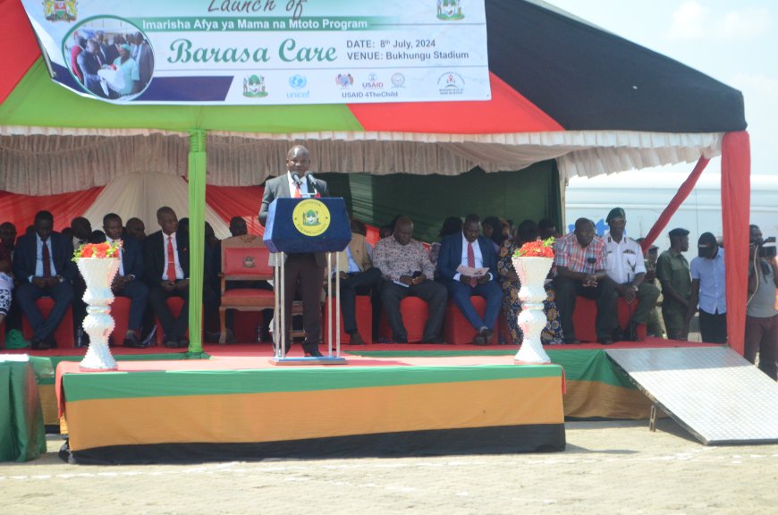 Kakamega county unveils program to improve maternal health