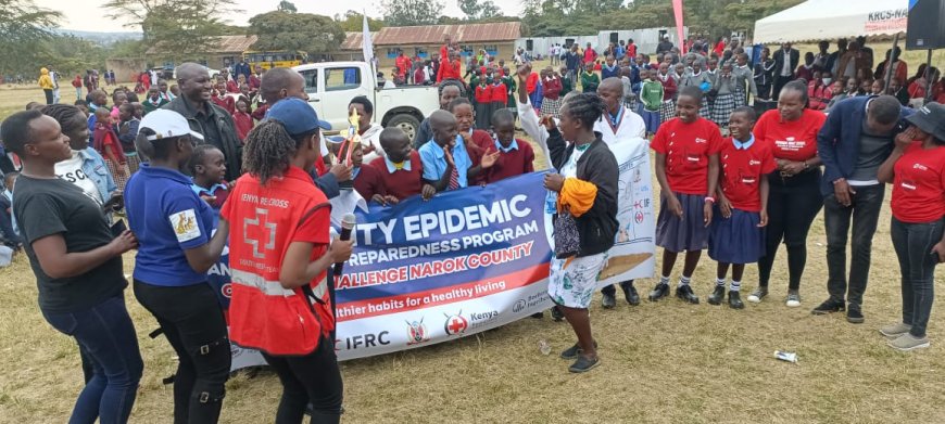 Humanitarian walk for disaster preparedness