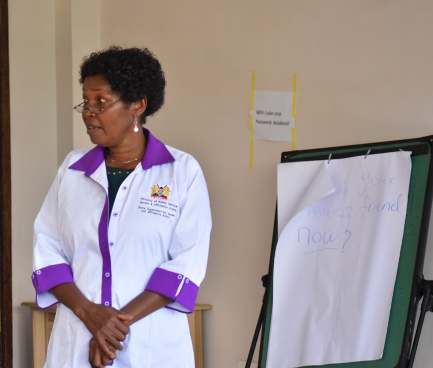 Kiambu develops a working tool to address GBV Cases