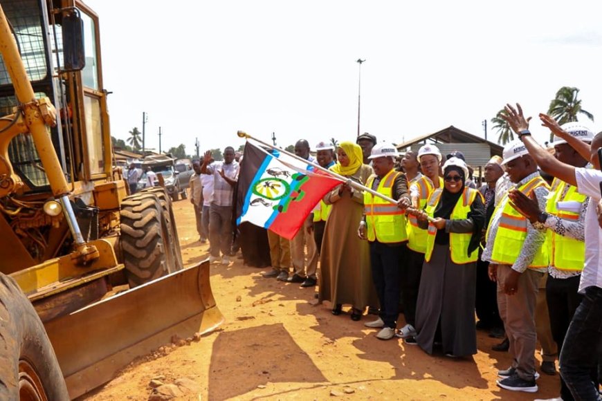 Governor Achani launches road projects to boost infrastructure