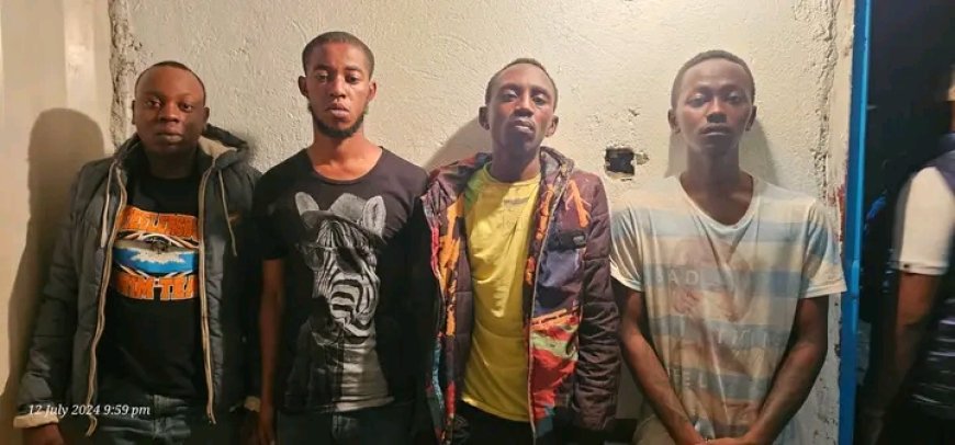 Two fire arms and 18 rounds of ammunition recovered as six gang members arrested in Kiamaiko