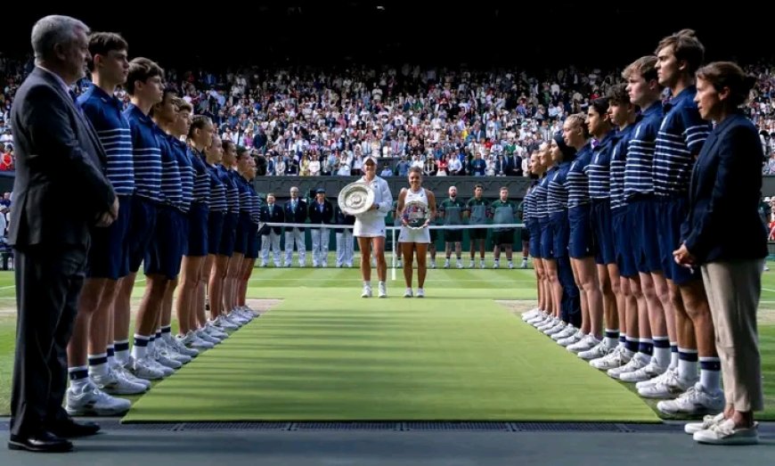 Barbora Krejcikova defeats Jasmine Paolini to clinch the Wimbledon title