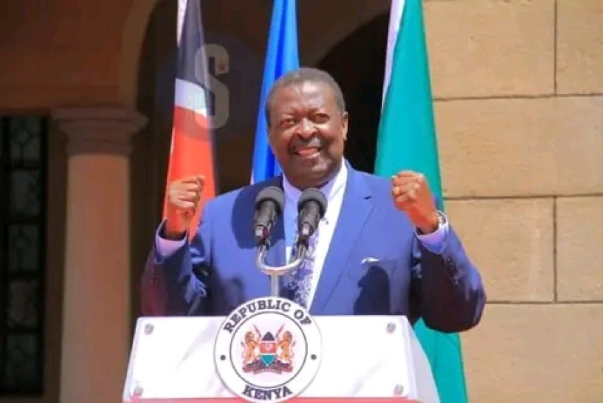 Breaking:Ruto appoints Mudavadi as Acting CS in all ministries