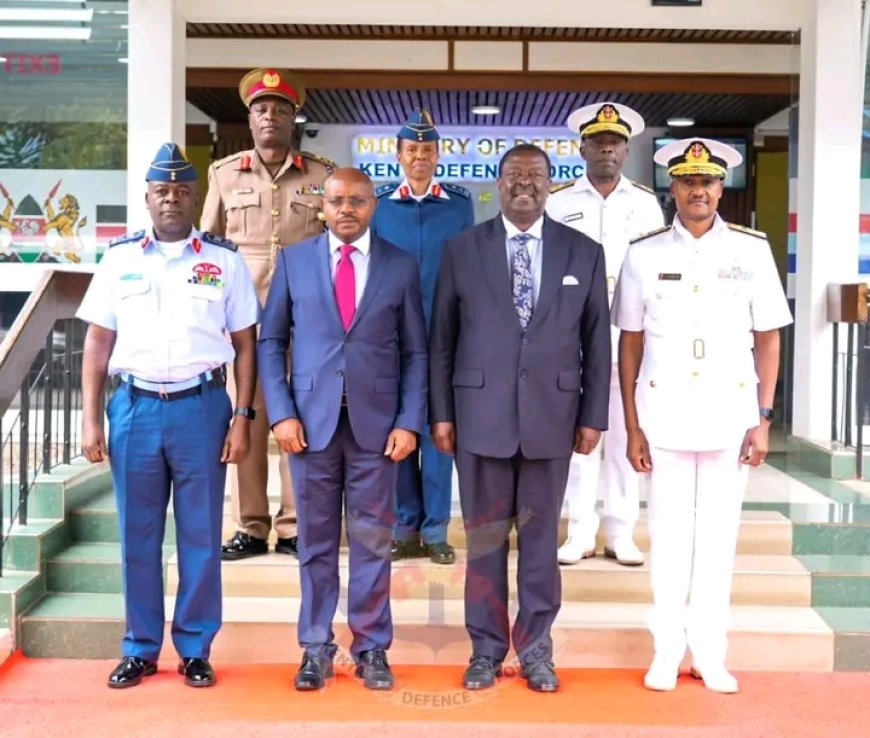 President William Ruto makes new changes at the Kenya Defense Forces