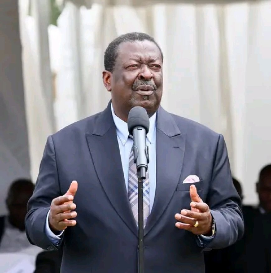 Mudavadi awataka Wakenya kuzingatia sheria ili kudumisha  amani