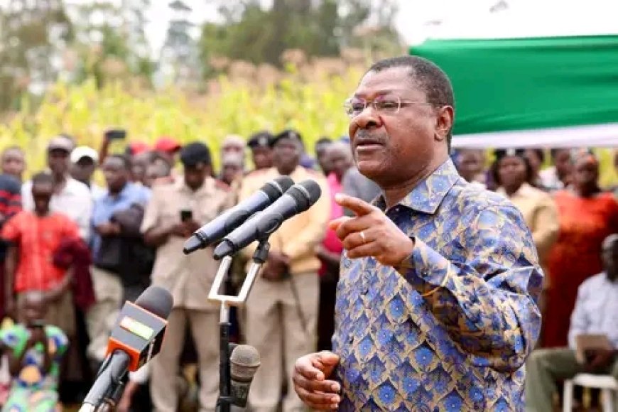 Wetang'ula slams Western Kenya MPs for criticizing president