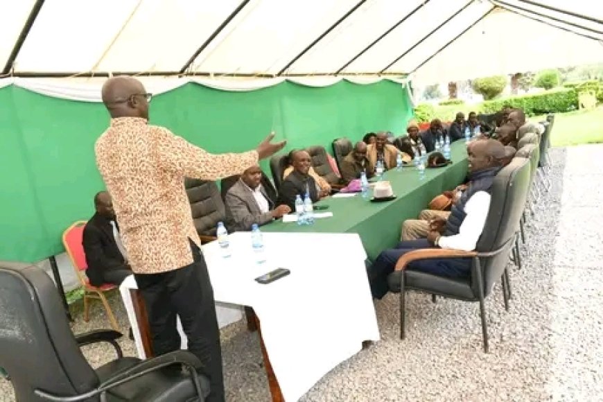 Governor Kachapin warns those threatening security in West Pokot