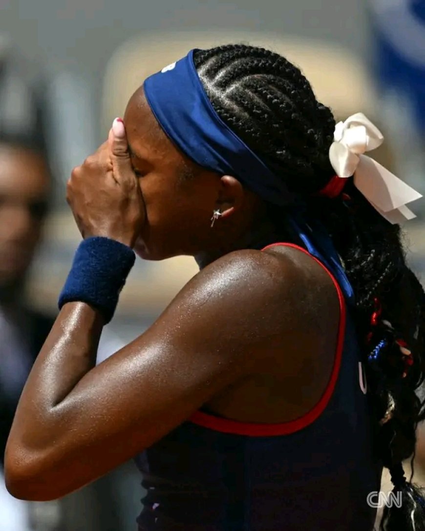 Paris 2024 : Gauff eliminated from women's singles after controversial line call