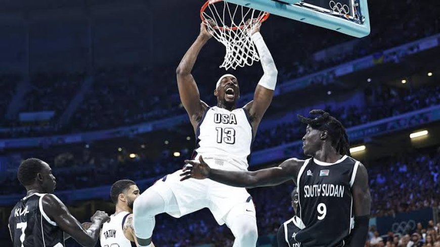 Paris 2024: Team USA eases past team South Sudan to secure a spot in Quater Finals