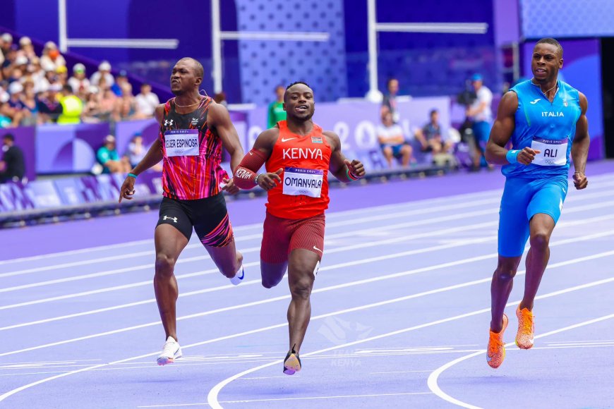 Olympics: Omanyala wins heat 2 to book semifinal slot