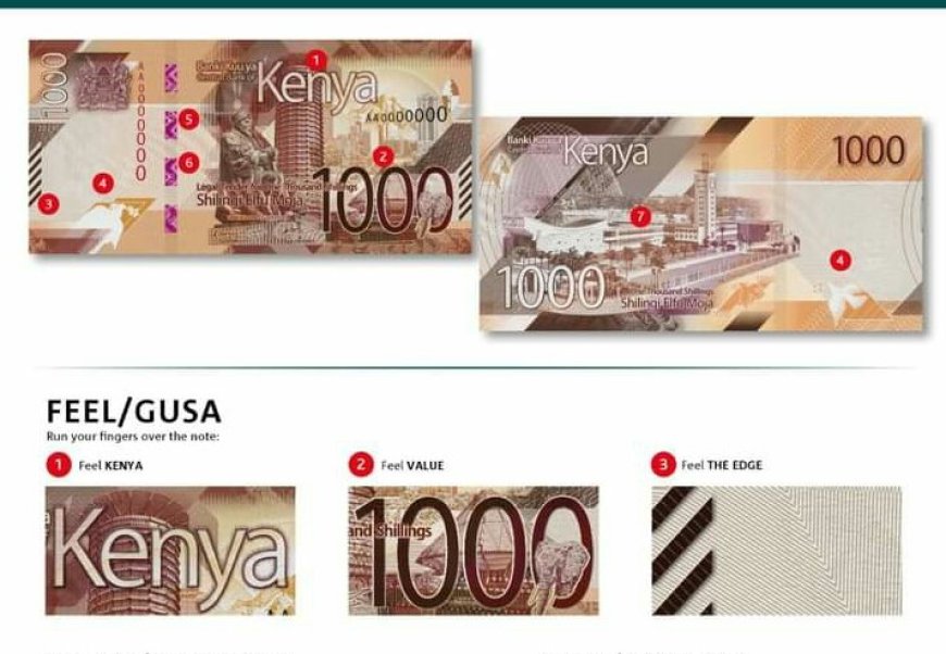 CBK makes changes to Kenyan notes