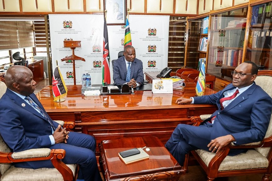 John Mbadi hits ground running after being sworn-in