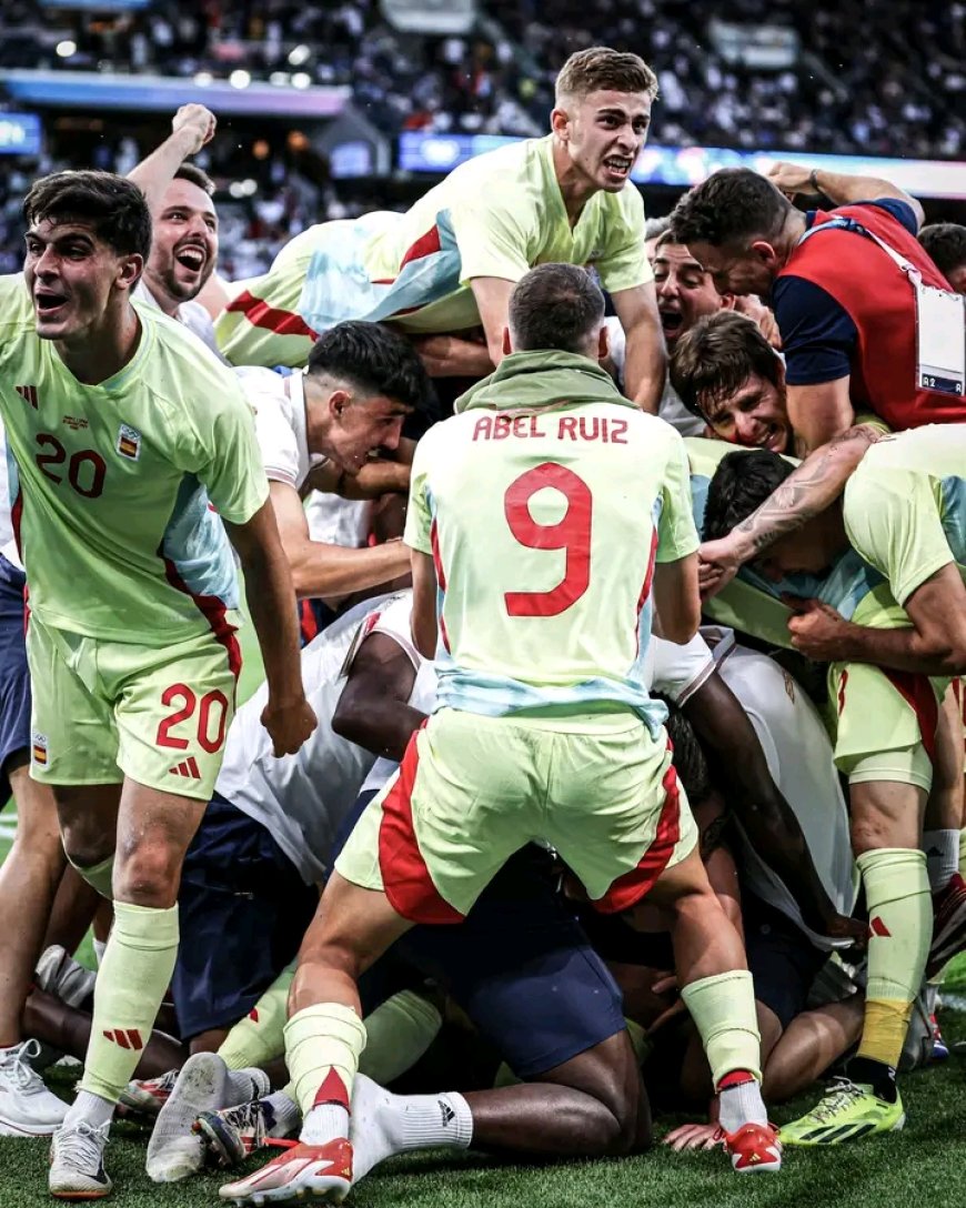 Paris 2024: Spain beast hosts France to win men's football