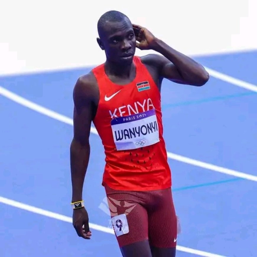 Wanyonyi wins Gold in 800m