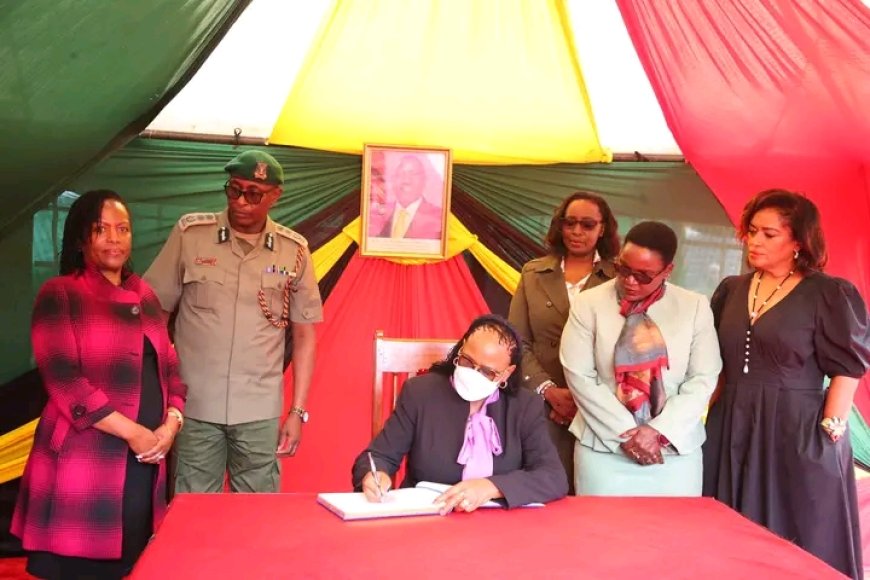 CJ Koome signs the Rapid Results Initiative aimed at decongesting prisons