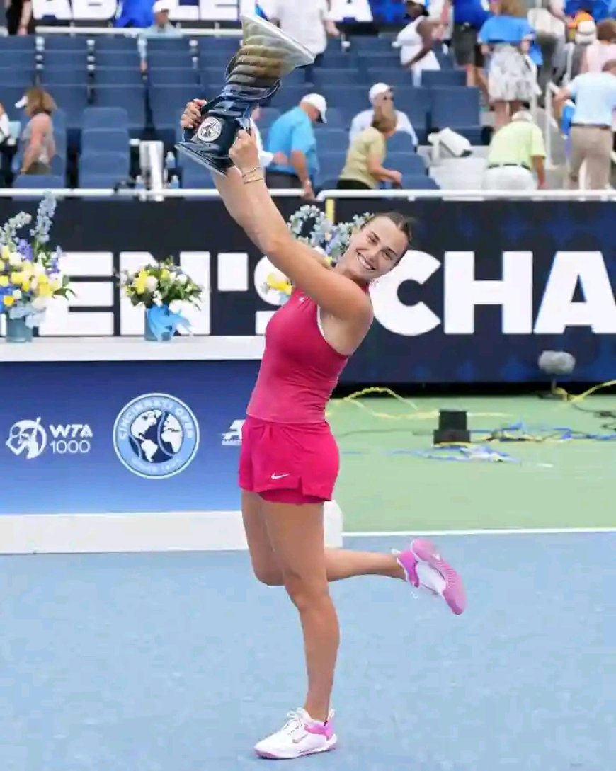 Sabalenka, Sinner triumph at Cincinnati Open