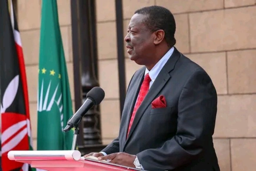 Prime Cabinet Secretary Musalia Mudavadi Leaves for Japan