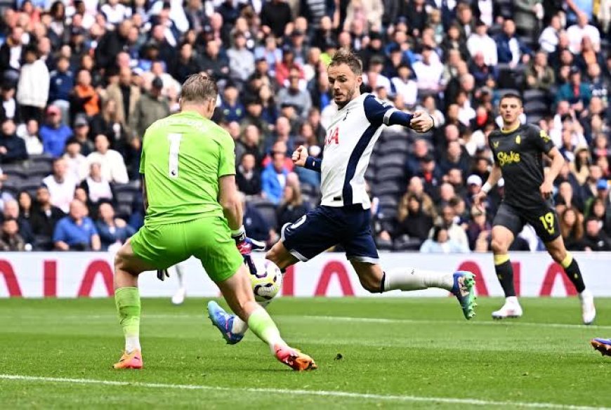 Son scores twice as spurs overcome Everton in first win of the season