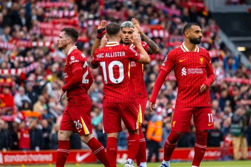 Salah, Diaz on Target as Liverpool overcome Brentford