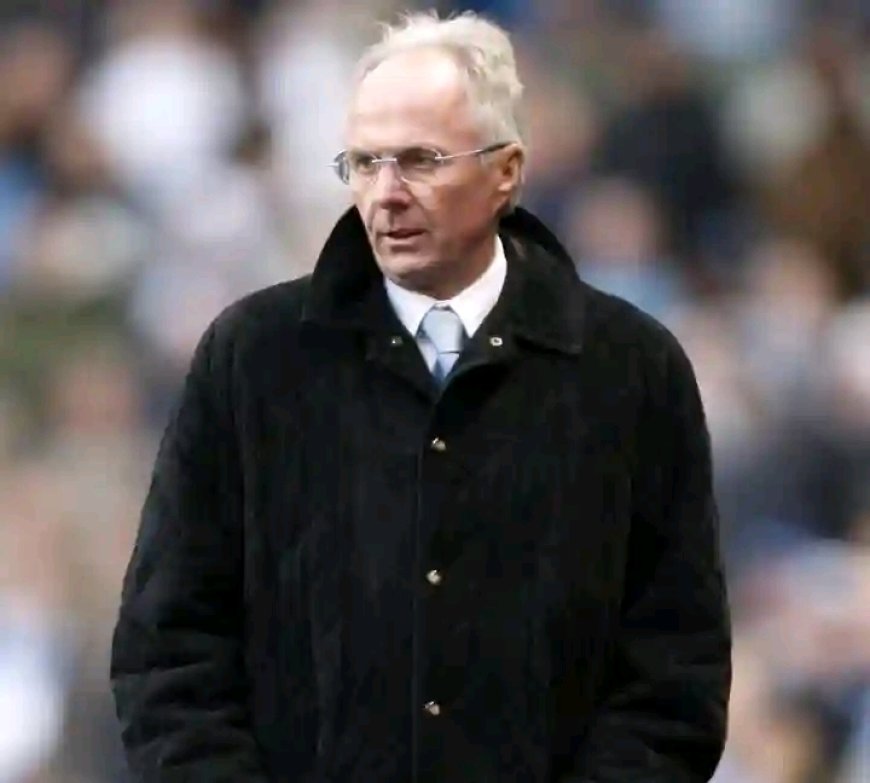 Former Man City and England manager Sven-Goran Eriksson dies