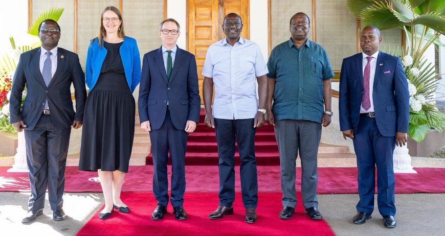 Ruto hosts British Ambassador in Kisumu