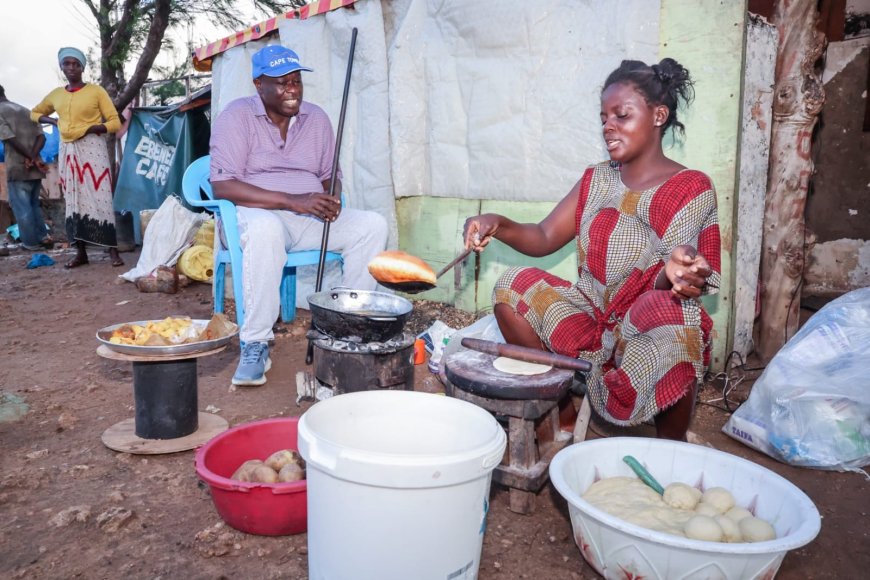 Gachagua visits Mombasa woman he assisted in April