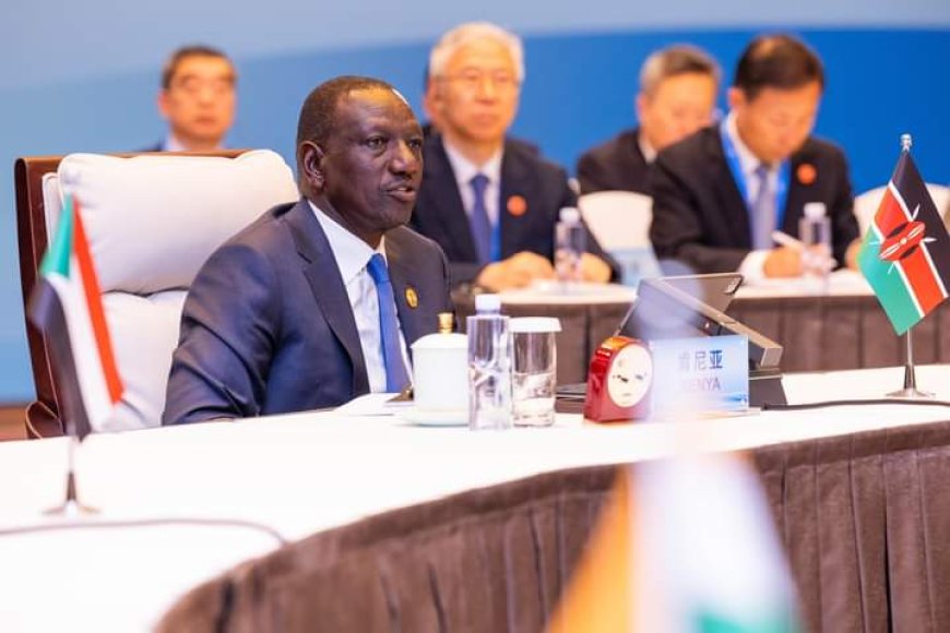 Ruto urges China to scale up cooperation with Africa