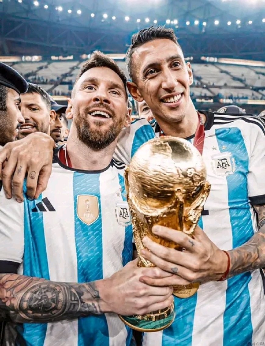 Leo Messi Bids Emotional Farewell to Angel Di Maria as He Retires from International Football