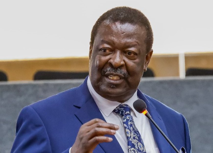 Musalia Mudavadi Sends Condolences Following Tragic School Fire That Claimed 17 Lives