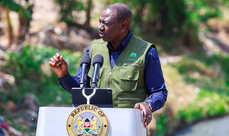 I will clean up Nairobi River in a year – Ruto