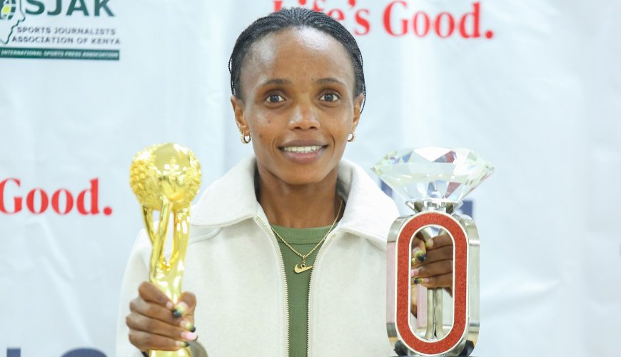 Beatrice Chebet lands Sports Personality of the Month award