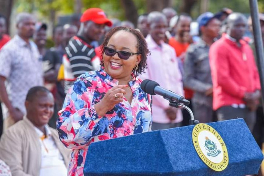 Governor  Waiguru asks Kirinyaga residents to support   government