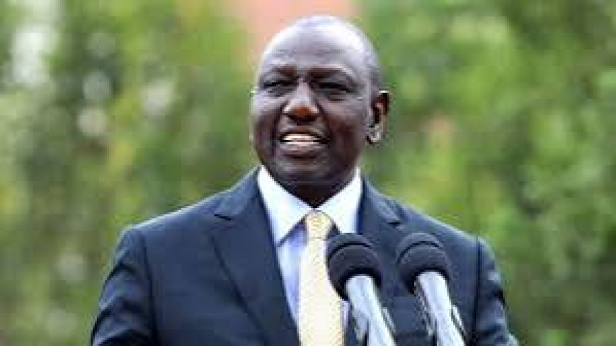 Ruto tracks progress on housing project and Ambitious plans to eradicate slums