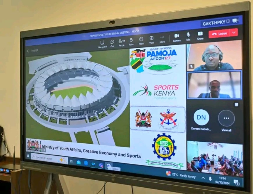 Kenya expedites stadium renovations ahead of the 2025 CHAN championships