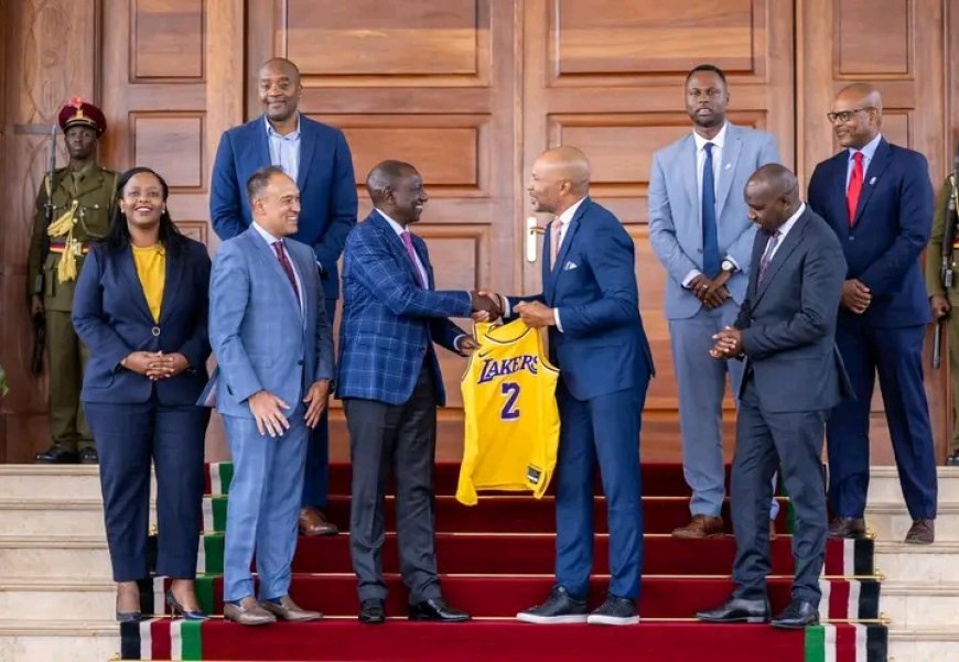 NBA to build 100 basketball courts in Kenya