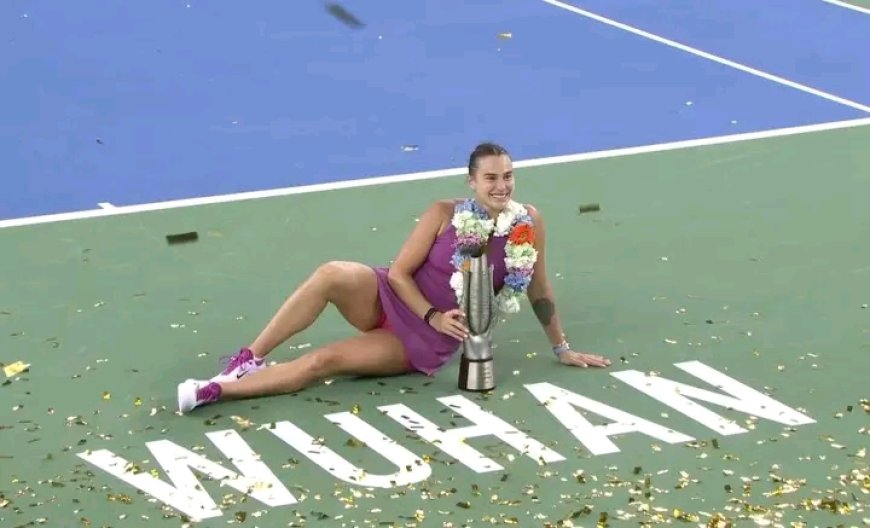 Aryna Sabalenka edges Quinwen Zheng to win her Third Wuhan Open title