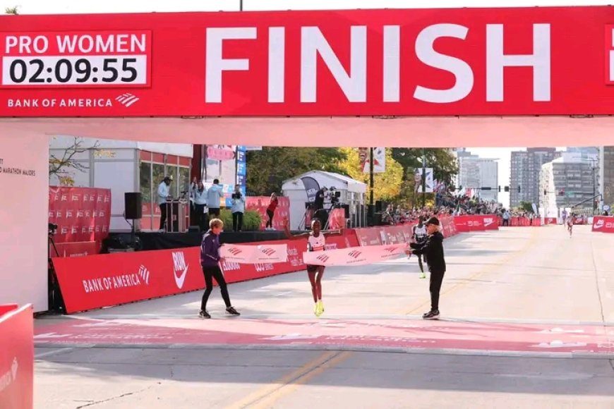 Ruth Chepngetich wins Chicago Marathon at an All-time women's record