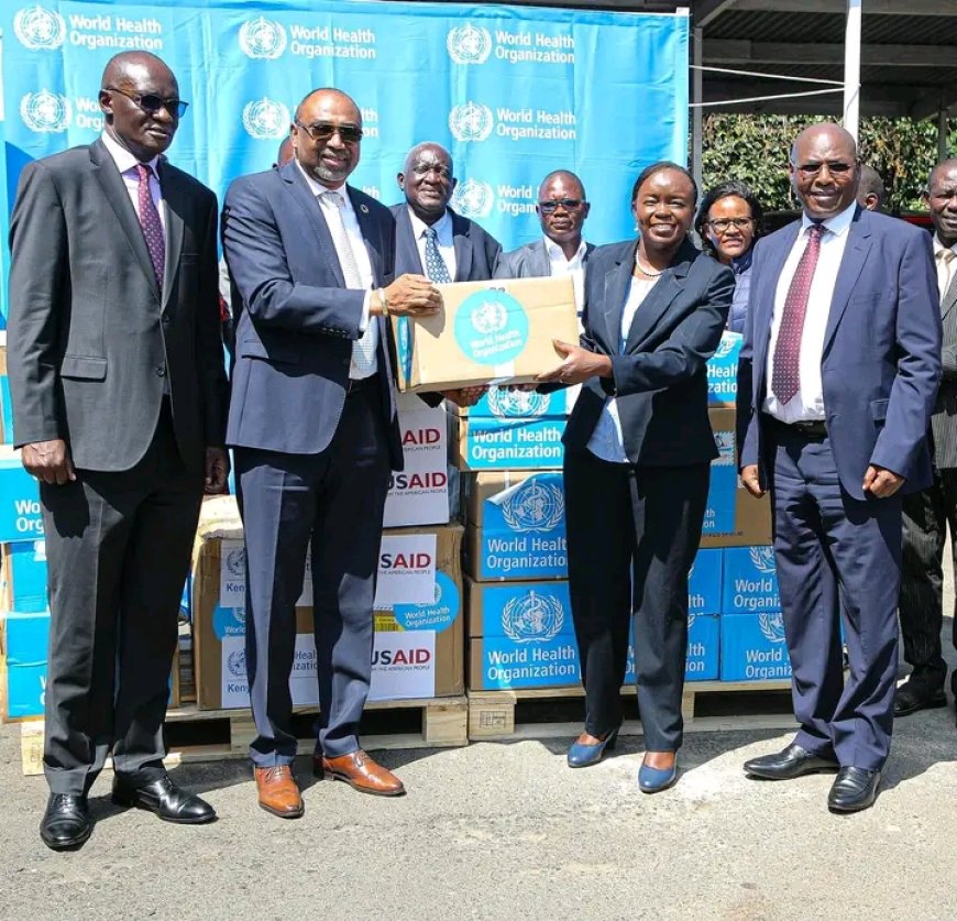 Government receives Mpox test Kits and drugs from WHO, patners