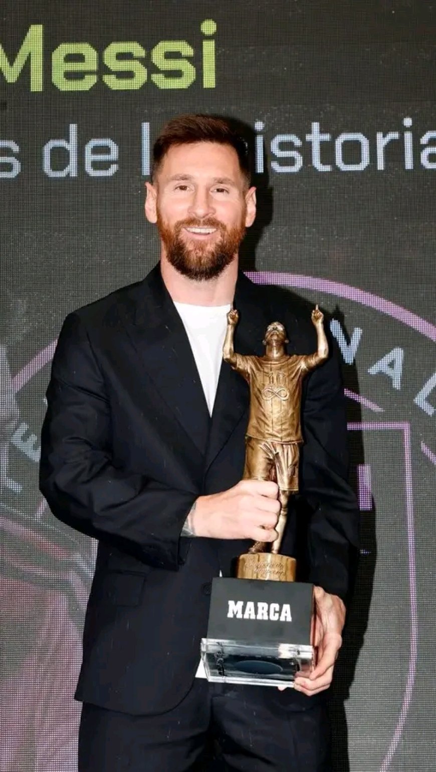 Leo messi Awarded "Greatest footballer of all Times" By Marca