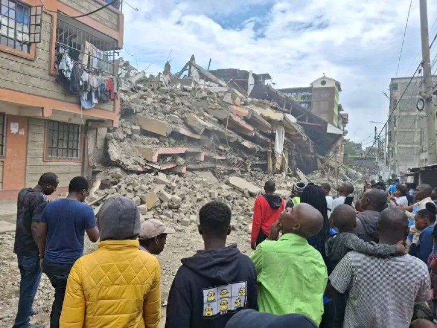 Zero casualties as search and rescue continues at collapsed building in Kahawa West