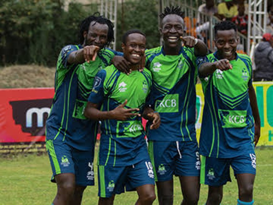 KCB leads FKF Premier League table after matchweek 5