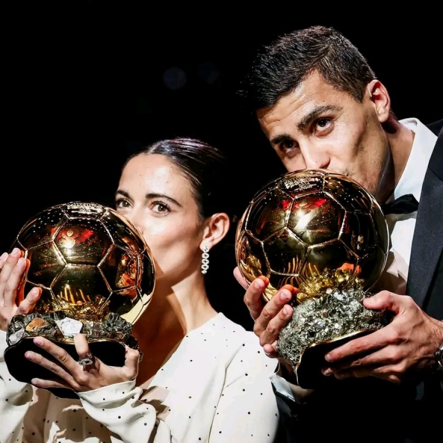 Rodri, Bonmati win The Ballon D'OR awards in Colorful Paris Gala