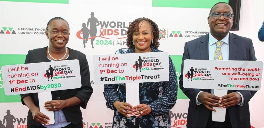 CS Barasa launches World AIDS Day half marathon