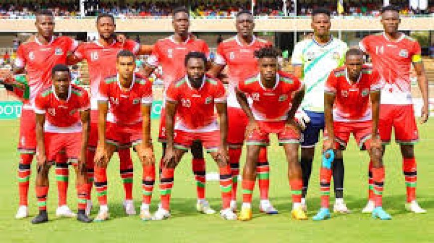 Harambee Stars announce squad for CHAN Qualifiers against South Sudan