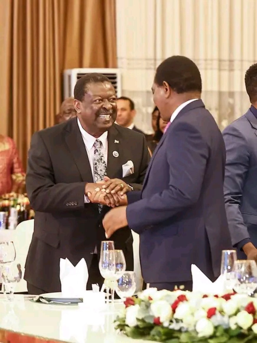 Mudavadi represents Kenya at Presidential dinner in Burundi Ahead of COMESA Summit