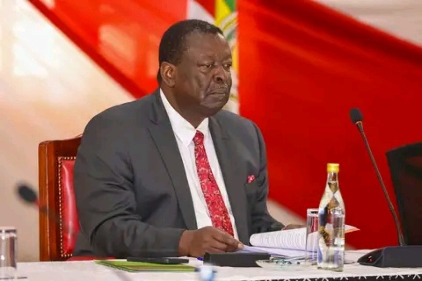 Mudavadi urges action from Principal Secretaries to boost national development