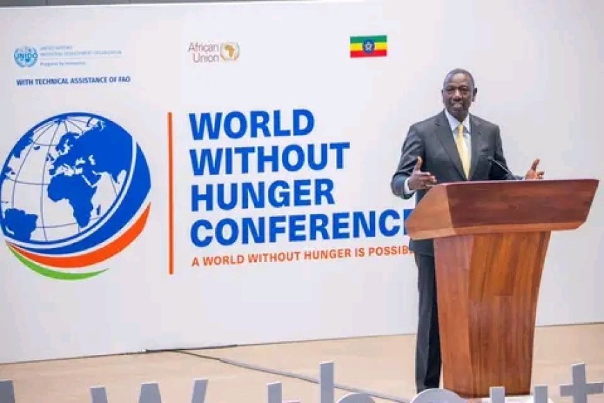 Global leaders unite to combat hunger