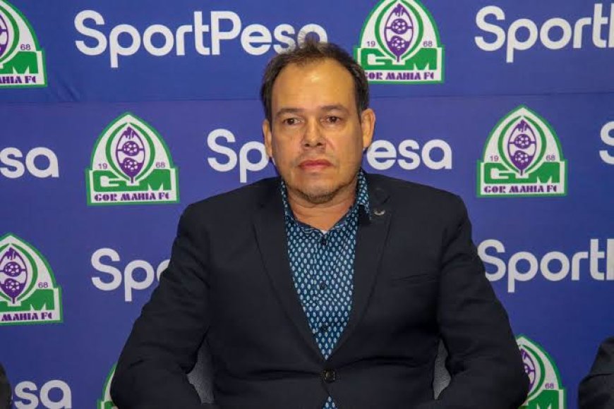 Gor Mahia part ways with manager Leonardo Neiva