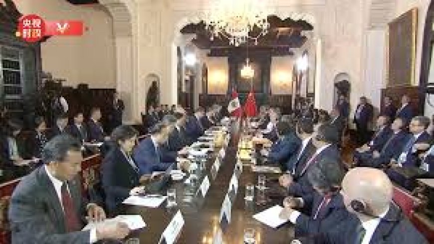 Xi Jinping holds talks with Peruvian president in Lima