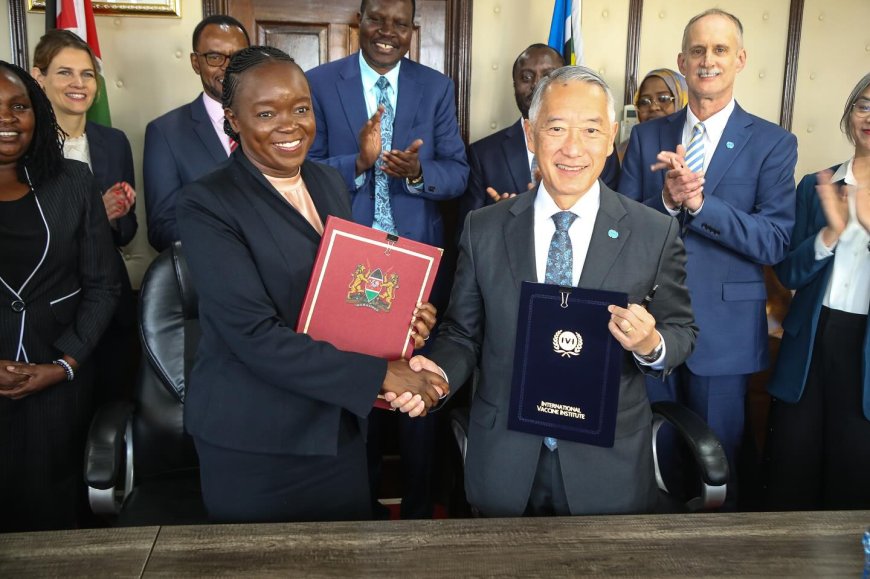 Kenya, International Vaccine Institute sign MOU on research